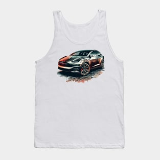 Tesla Model X Tank Top